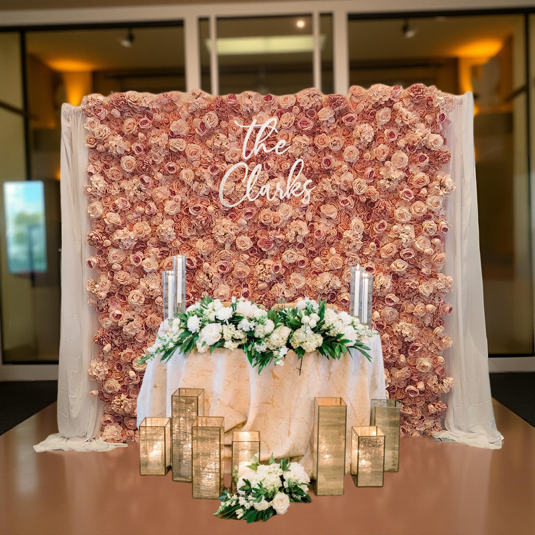 Best Flower wall for wedding, birthday, baby shower, bridal shower, gender reveal